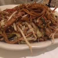 chow mein at Alice & Friends' Vegan Kitchen in Chicago