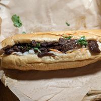 Banh mi at Alice & Friends' Vegan Kitchen in Chicago