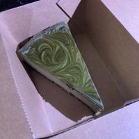 Green Tea Cheesecake   at Alice & Friends' Vegan Kitchen in Chicago