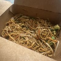 Chow mein  at Alice & Friends' Vegan Kitchen in Chicago