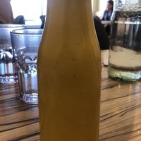 Mango lassi  at Alice & Friends' Vegan Kitchen in Chicago