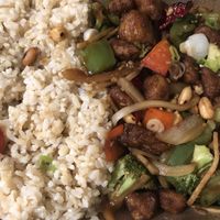 Kung Pao at Alice & Friends' Vegan Kitchen in Chicago