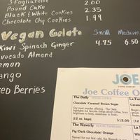 Vegan ice cream options at Vanila N Bean in Astoria