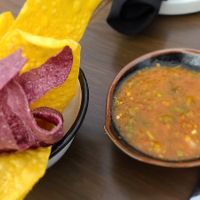 Chips & roasted tomato salsa at Cultura in Carmel-by-the-sea