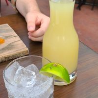 Half carafe margarita at Cultura in Carmel-by-the-sea