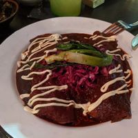 Vegan Enchilada at Cultura in Carmel-by-the-sea