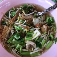 Veggie soup  at Art Aharn Jay in Bangkok