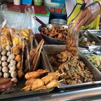 Food at Art Aharn Jay in Bangkok