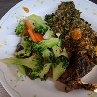 Veggies at Art Aharn Jay in Bangkok