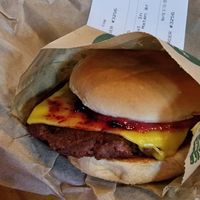 Burger with jam at Bastard Burgers in Malmo