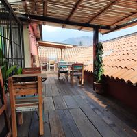 New terrasse at Cafe Bohème   in Antigua