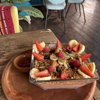 Açaï bowl  at Cafe Bohème   in Antigua