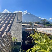 Volcan Agua  at Cafe Bohème   in Antigua