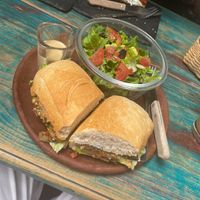 Ratatouille toast (tell them you want it vegan)    at Cafe Bohème   in Antigua