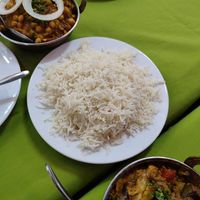 Rice at Ganesh Indian Restaurant in Cat Ba