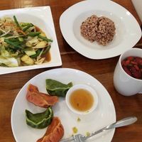 Don't miss these dumplings! at V.L.C Vegan Eatery in Orlando