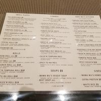 Menu at V.L.C Vegan Eatery in Orlando