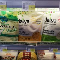 Vegan pizza cheese at Villa Market - Sukhumvit Rd in Bangkok