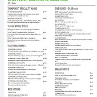 Menu at Spice Fusion in Gillingham