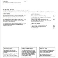 Menu at Spice Fusion in Gillingham