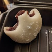 red bean dessert thing at Amitabul in Chicago