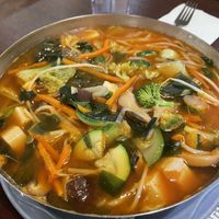 Delicious dr k soup   at Amitabul in Chicago