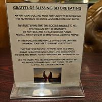 Table Blessing at Amitabul in Chicago