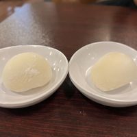 Bean cakes!  #Veganuary at Amitabul in Chicago