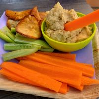 Hummus at La Calle in Guadalajara