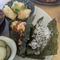 Vegan Onigiri at Kissaten  in Alphington