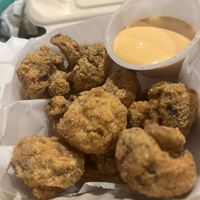 Fried Mushrooms (flavorless)   at Kindred in New Orleans