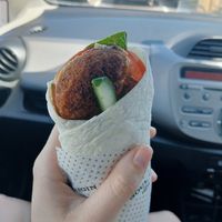 Felafel wrap at Soul Origin in Glendale
