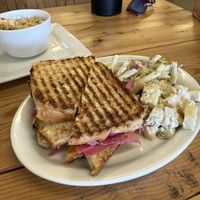Tempeh Ruben   at Roots Zero Waste Market in Boise