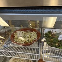 Salad counter  at Roots Zero Waste Market in Boise