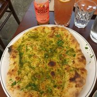 Garlic focaccia $14.00 at Pizza Farro in Windsor