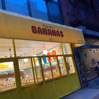Front of venue at Morgenstern's BANANAS in New York City