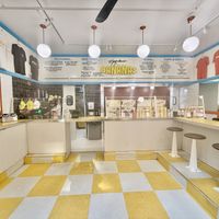   at Morgenstern's BANANAS in New York City