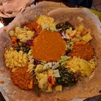 Vegan zighinì at Savana Ristorante Eritreo in Milan