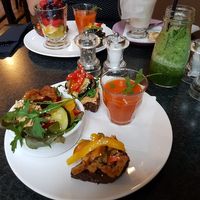 Tempeh salad at Roberto's in The Hague