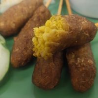 Delicious satay at Daily Green 吉祥素 - Blk 721 Ang Mo Kio in Northeast Singapore