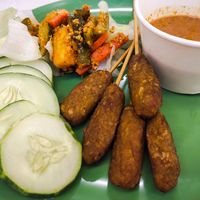 Omni meat satay set at Daily Green 吉祥素 - Blk 721 Ang Mo Kio in Northeast Singapore