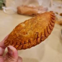 Cripsy curry puff ~ 25/6/22 at Daily Green 吉祥素 - Blk 721 Ang Mo Kio in Northeast Singapore