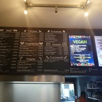 Menu at Burger Steig in Berlin