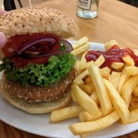 Vegan Avocado menu - yum! at Burger Steig in Berlin