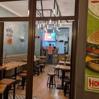 The restaurant at Burger Steig in Berlin