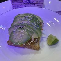 Jackfruit and avo toast at Ohana Poke in Bangkok