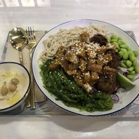 Tempeh bowl  at Ohana Poke in Bangkok