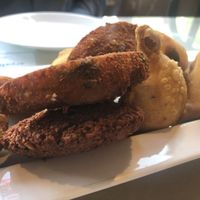 Appetizer sampler  at Arya Bhavan in Chicago