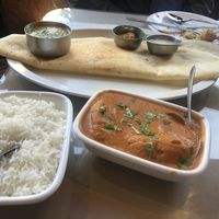 Dosa and Malai Kofta  at Arya Bhavan in Chicago