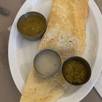 Beautiful dosa  at Arya Bhavan in Chicago